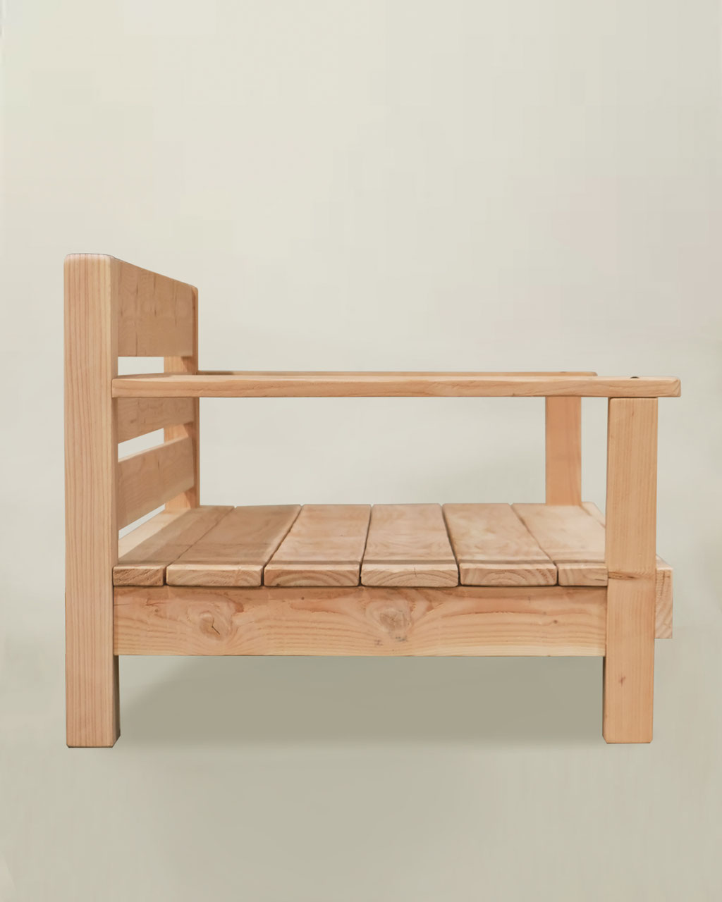 canapé de jardin bois douglas made in france