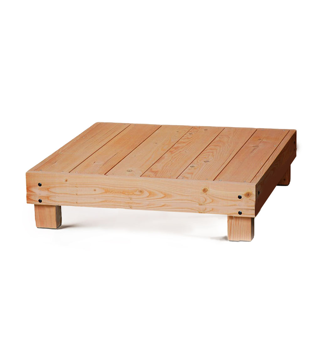 table basse d'extérieur bois made in france