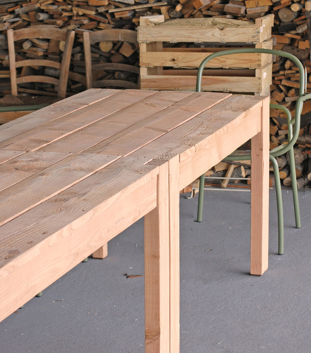 table d'extérieur bois made in france