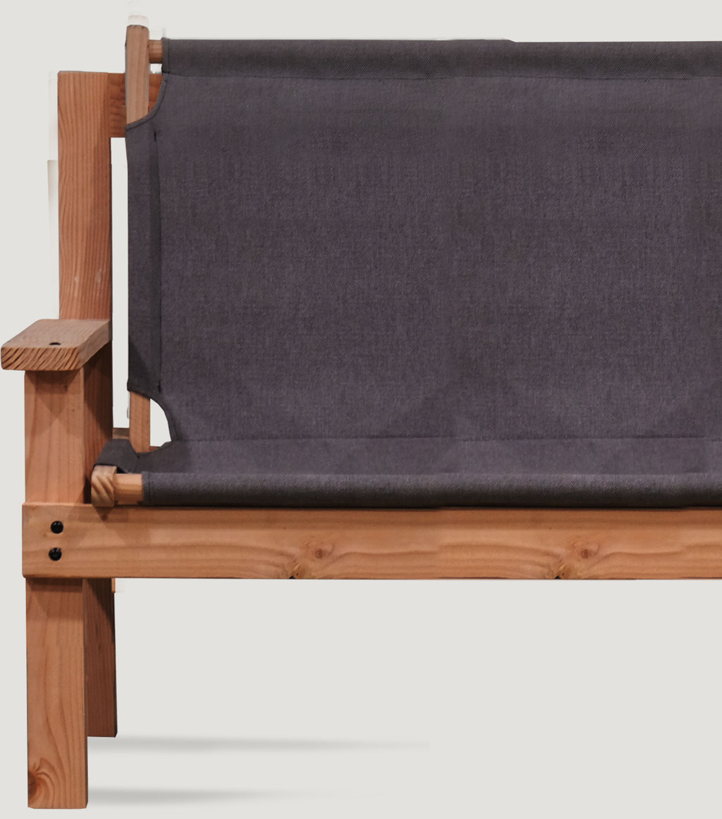 banquette d'extérieur bois made in france
