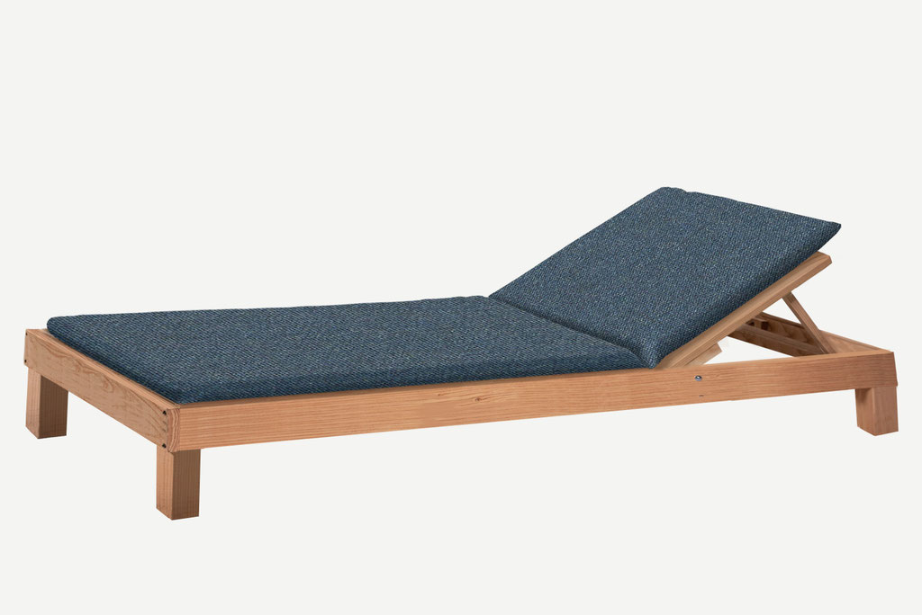 chaise longue bain de soleil bois made in france
