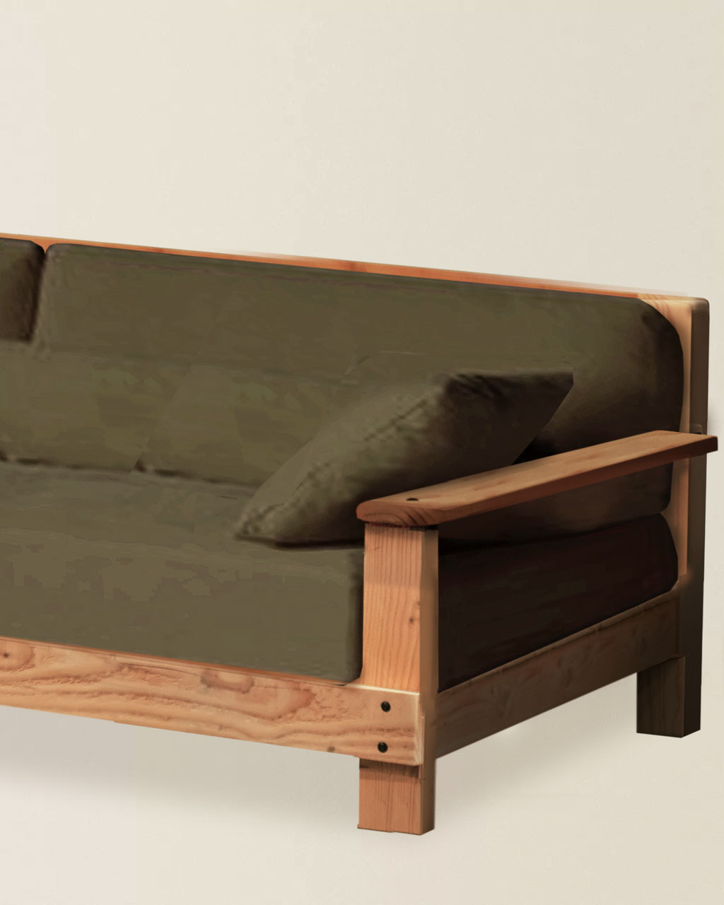 canapé de jardin bois douglas made in france