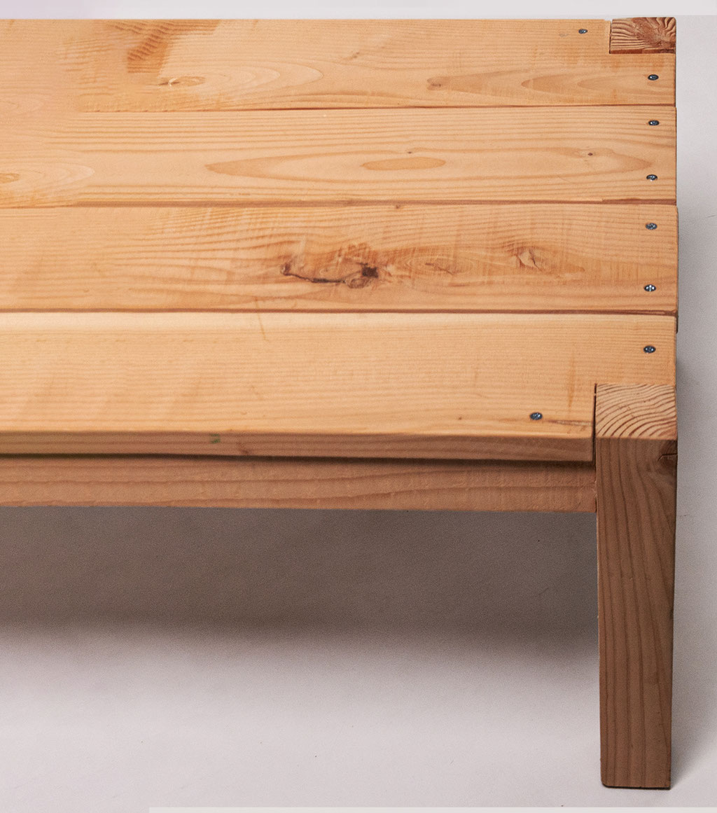 table basse d'extérieur bois made in france