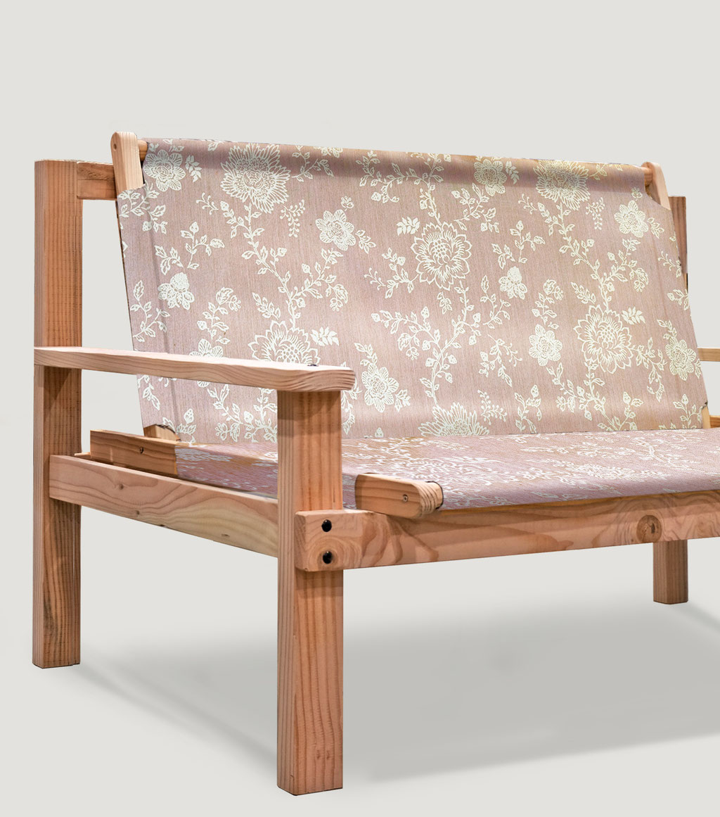 banquette d'extérieur bois made in france