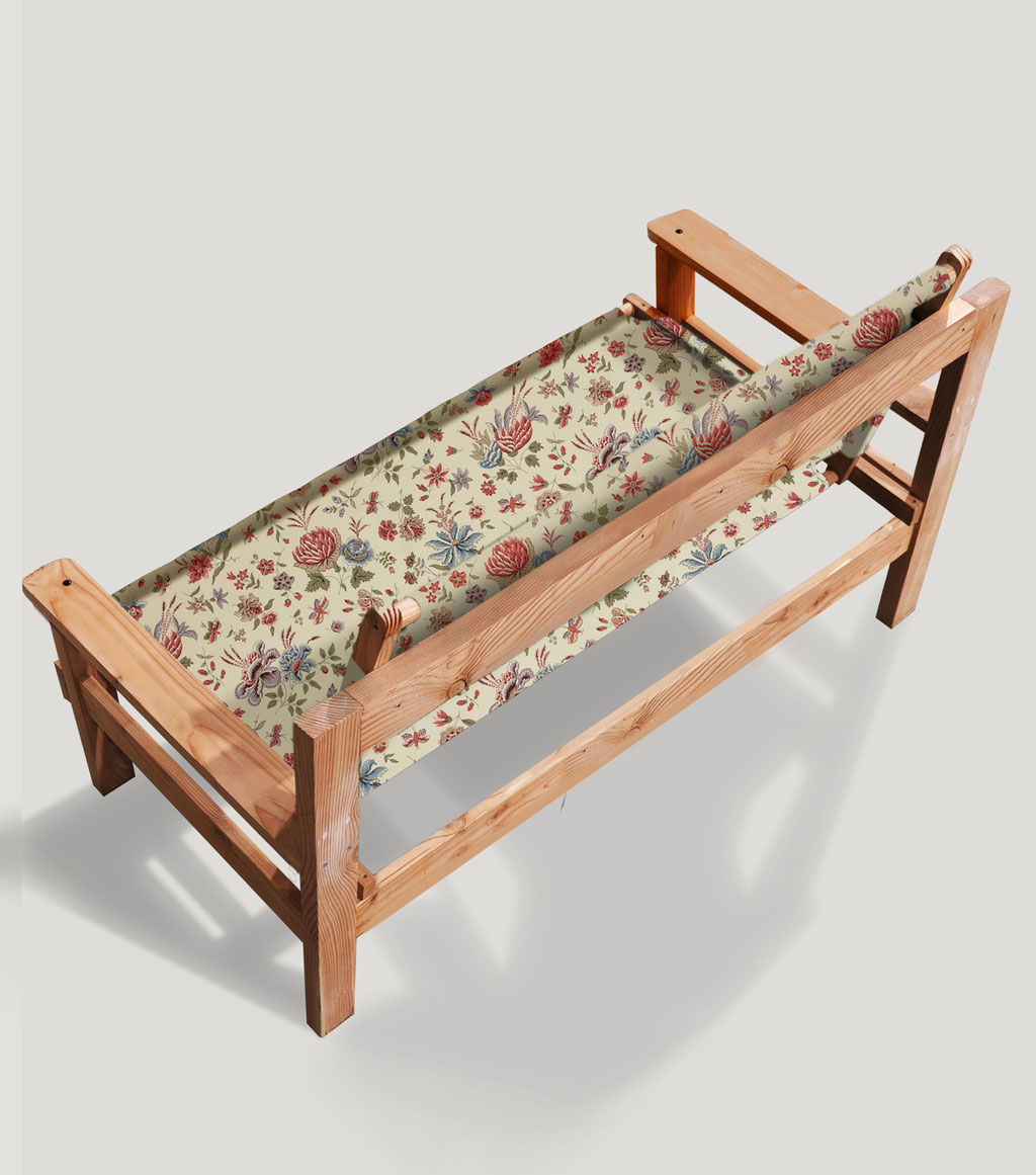 banquette d'extérieur bois made in france