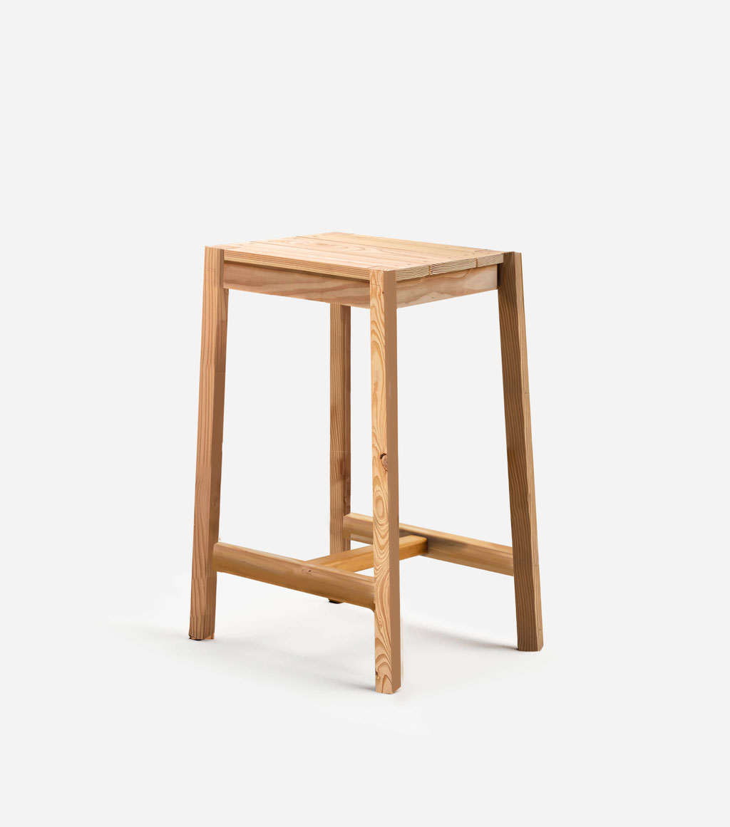 tabouret bois d'extérieur made in france