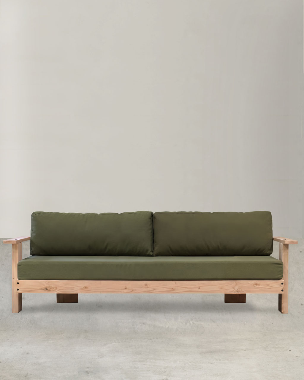 canapé de jardin bois douglas made in france