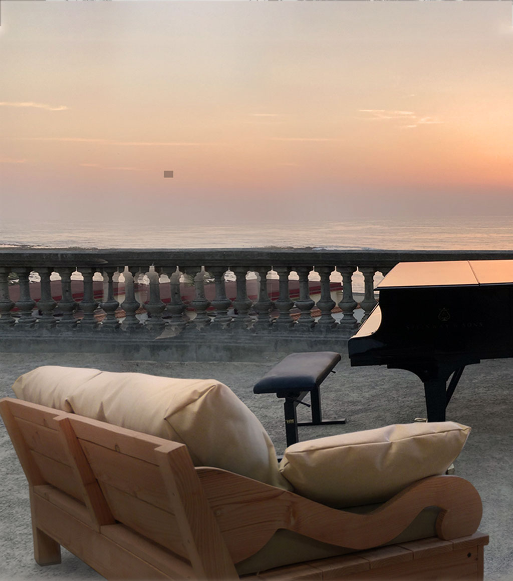 canapé de jardin bois douglas made in france