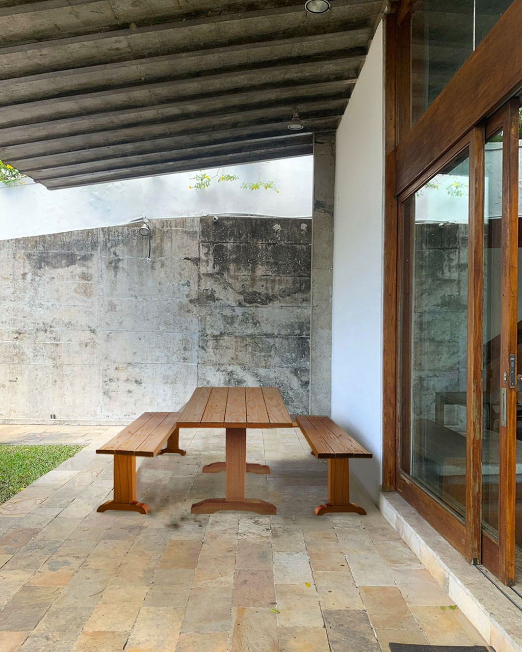 table bois d'extérieur made in france