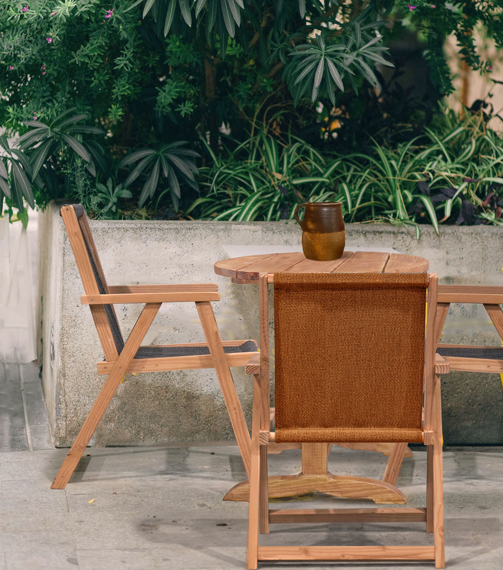 fauteuil d'extérieur bois made in france