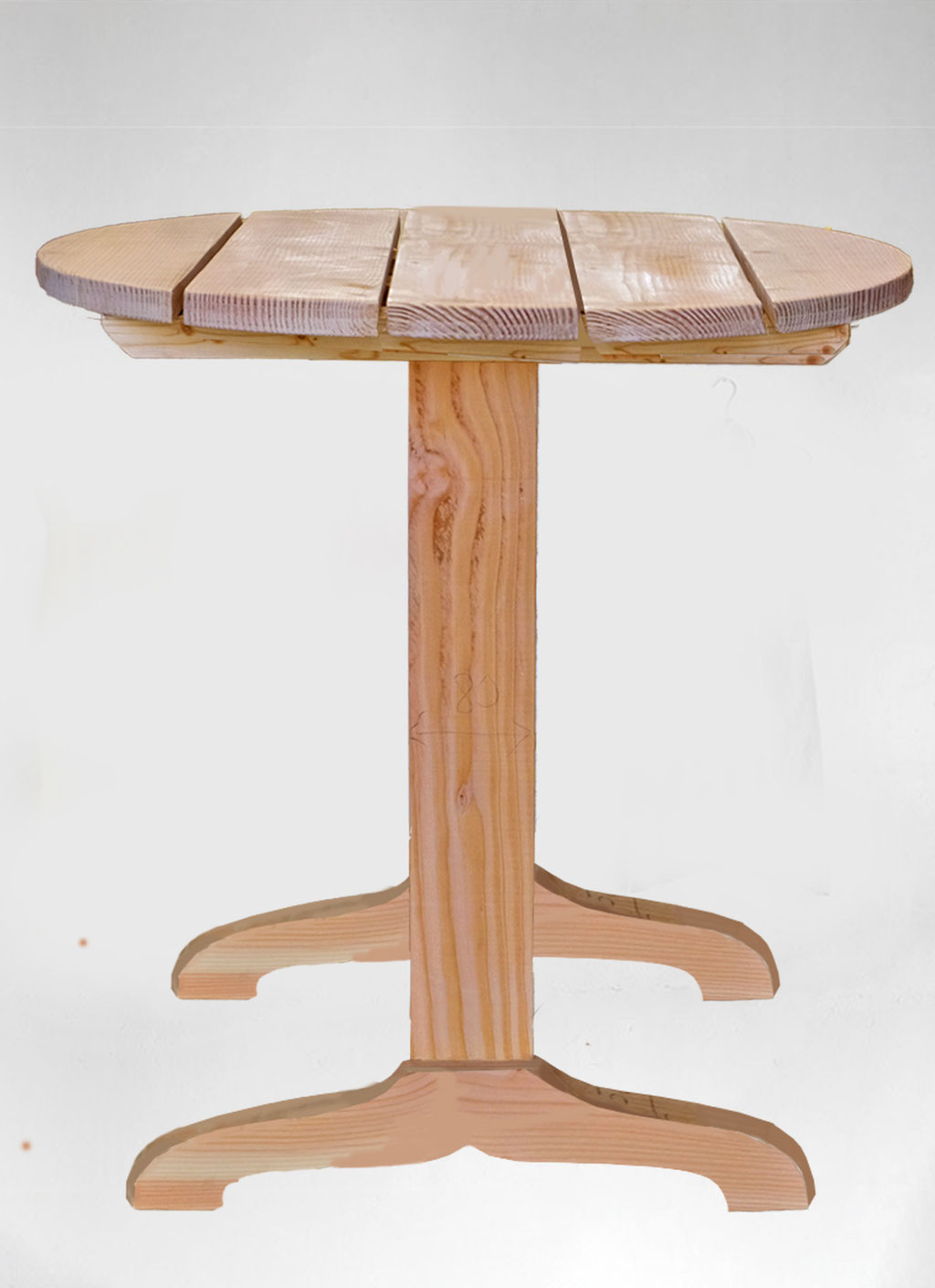 table d'extérieur bois made in france