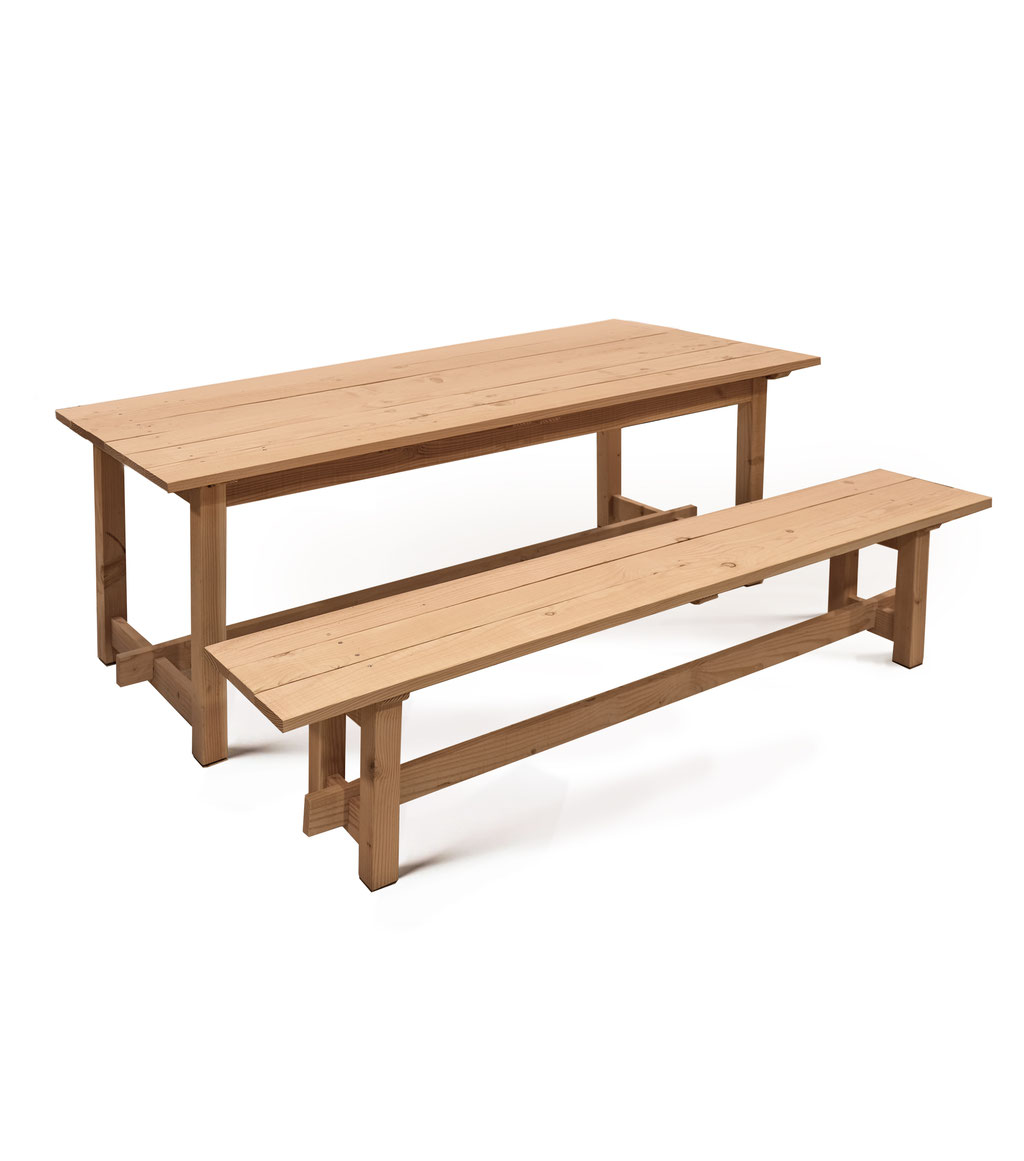 table d'extérieur bois made in france