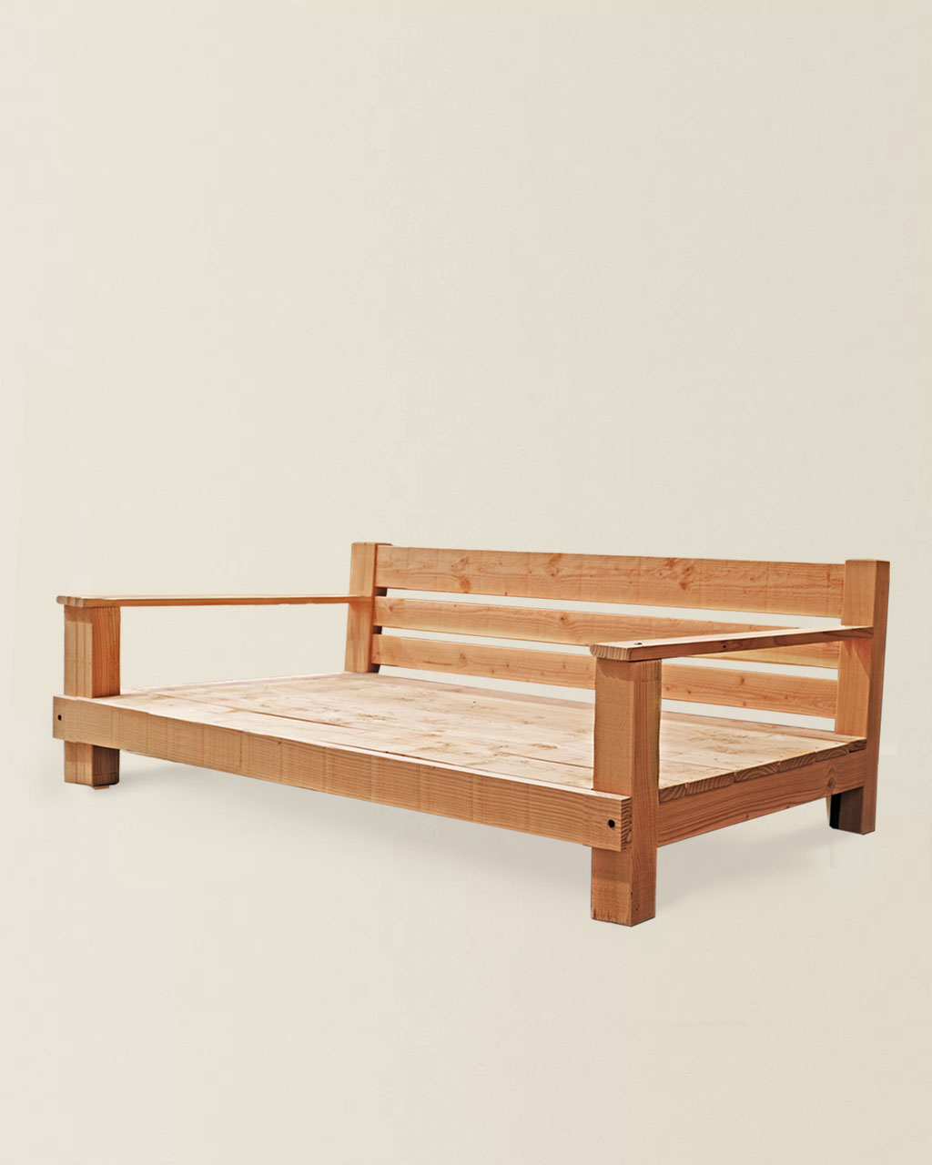 canapé de jardin bois douglas made in france