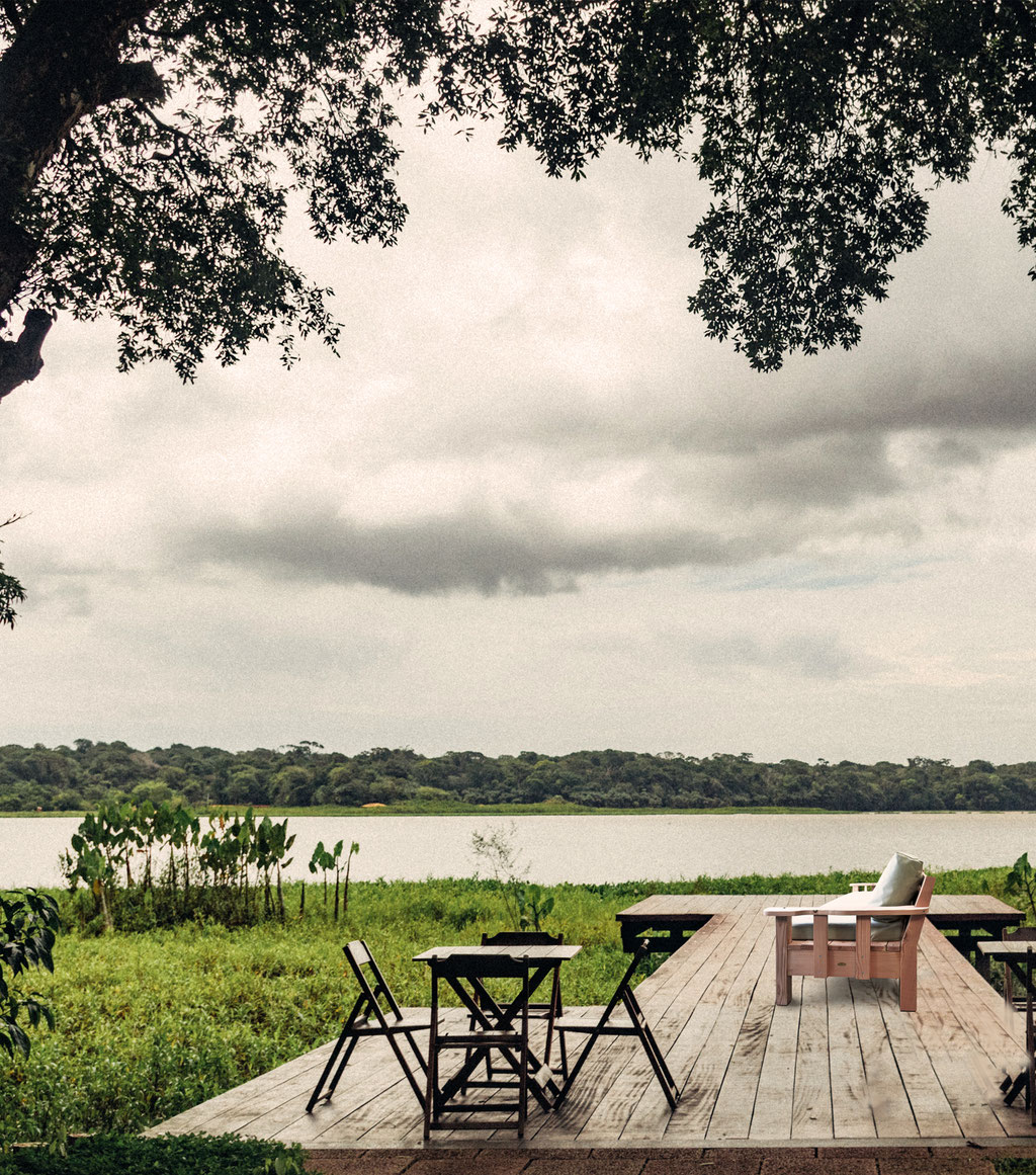 canapé de jardin bois douglas made in france