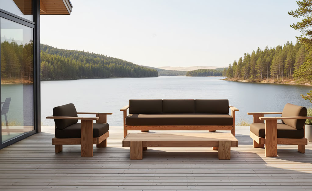 mobilier bois d'extérieur made in france
