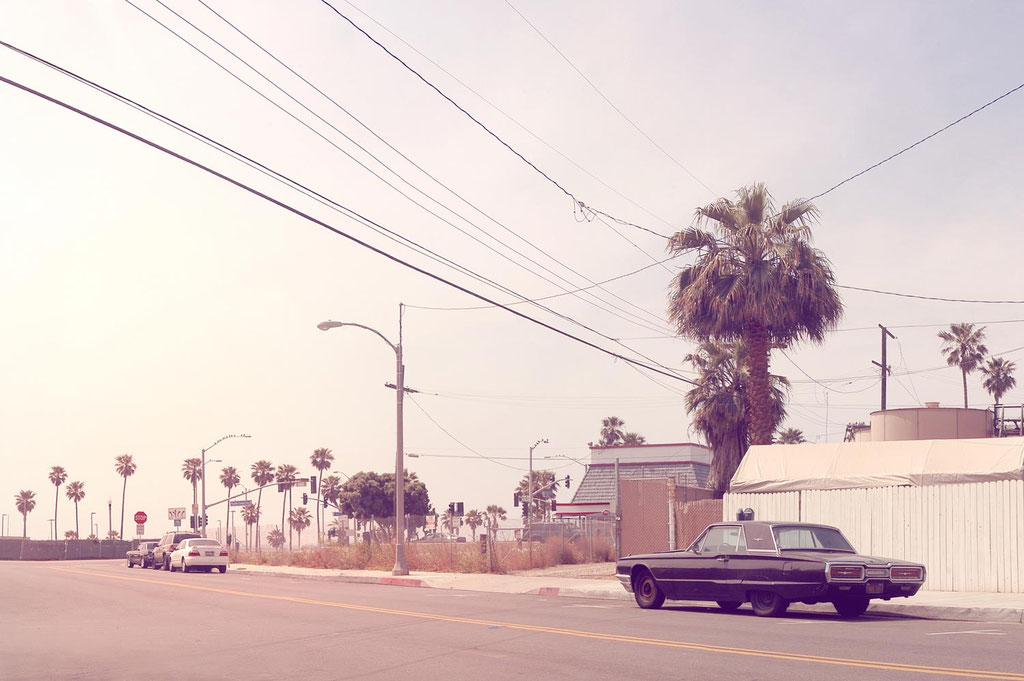 photographie d'art photo los angeles usa californie cadre design déco paysage américain rue