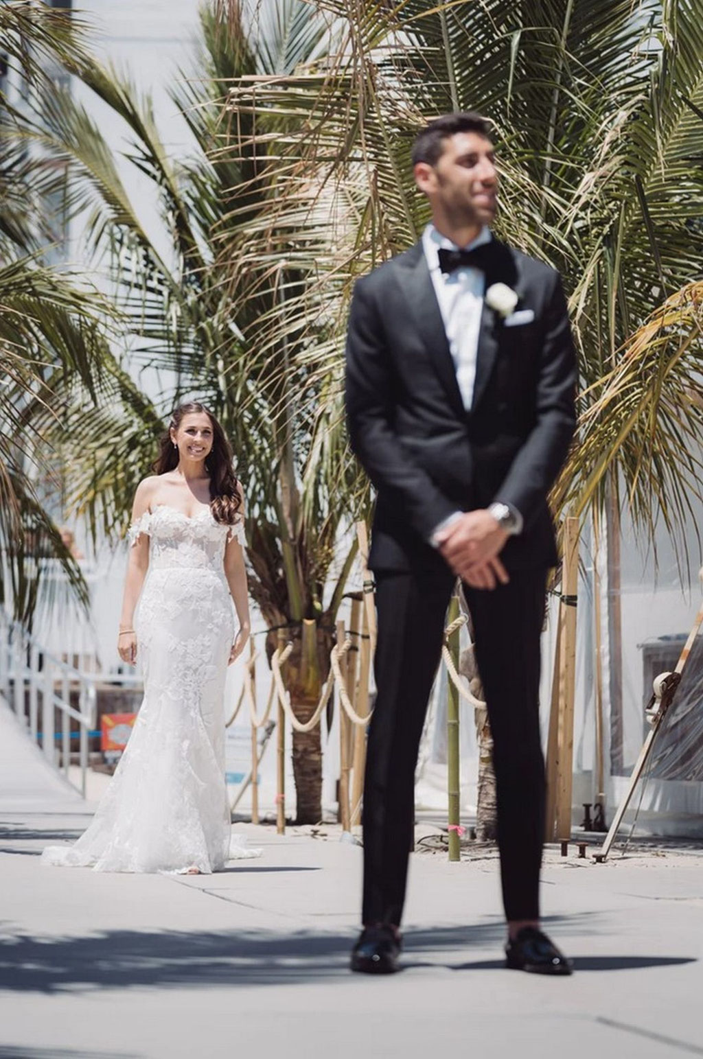 kurz vor dem First Look - Hochzeitsfotografin Sylt