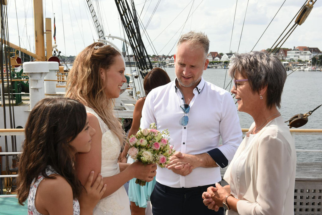 Hochzeit auf der Passat