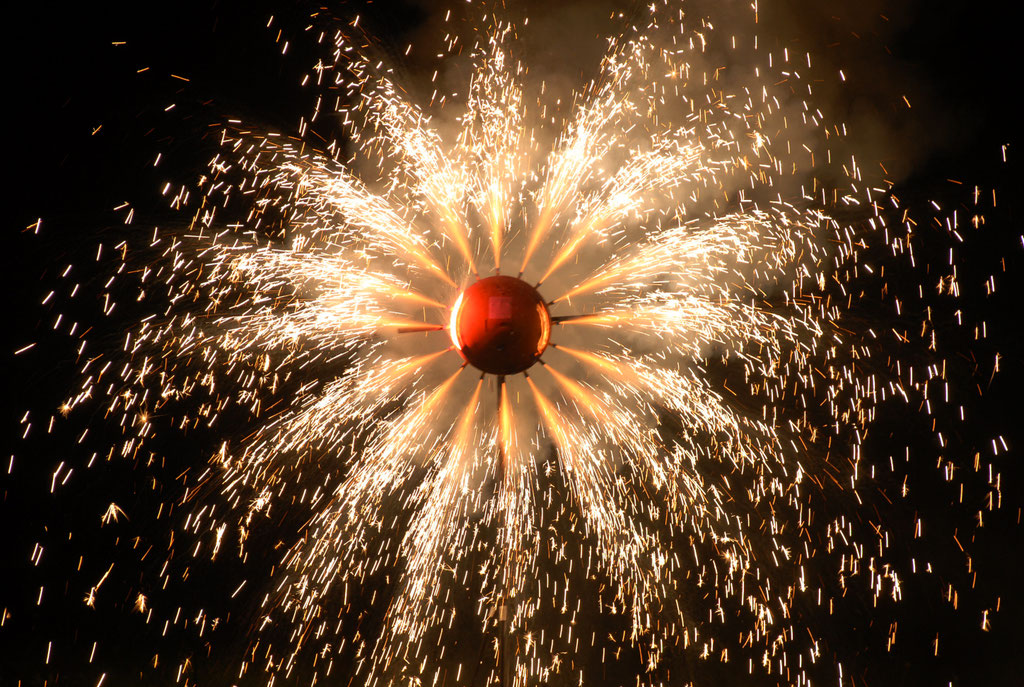 Feuerwerk zur Hochzeit