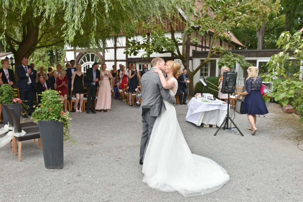 Hochzeit mit freier Trauung auf dem Hülshoff in Lippstadt