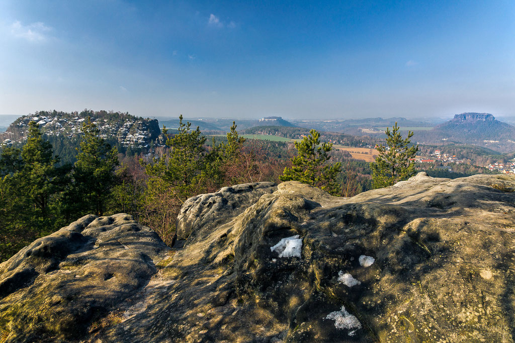 Auf dem Papststein