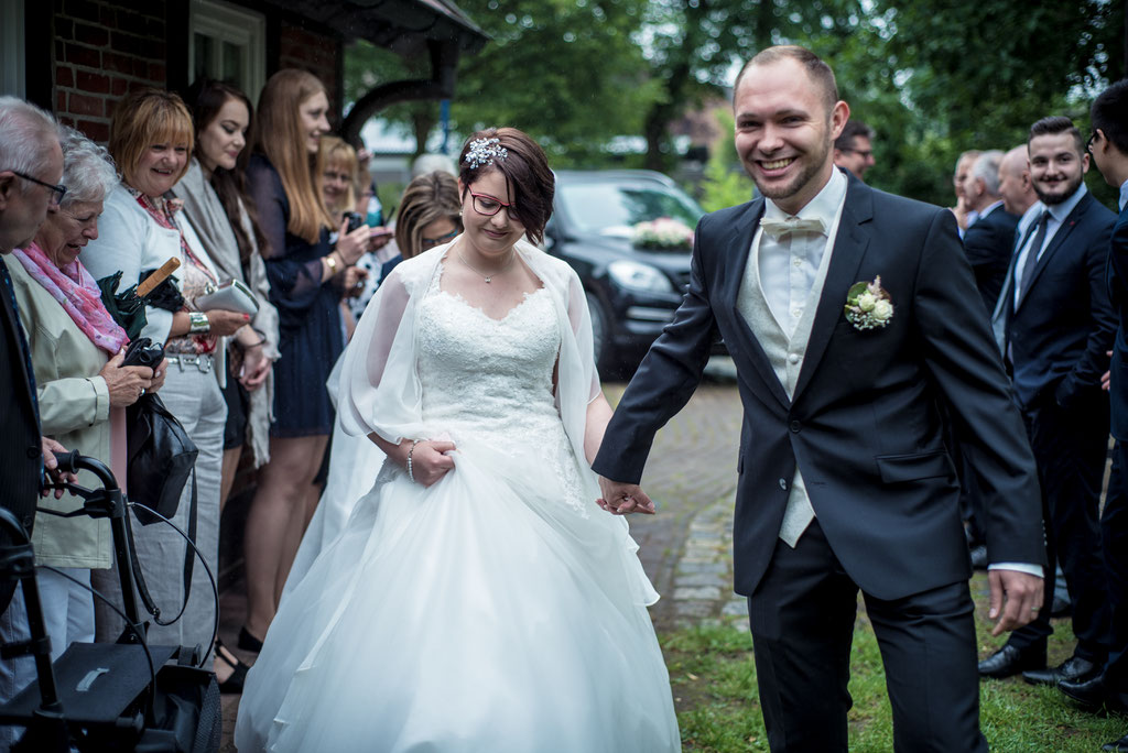 Hochzeit, Hochzeitsfotos im Heimatverein in Oyten