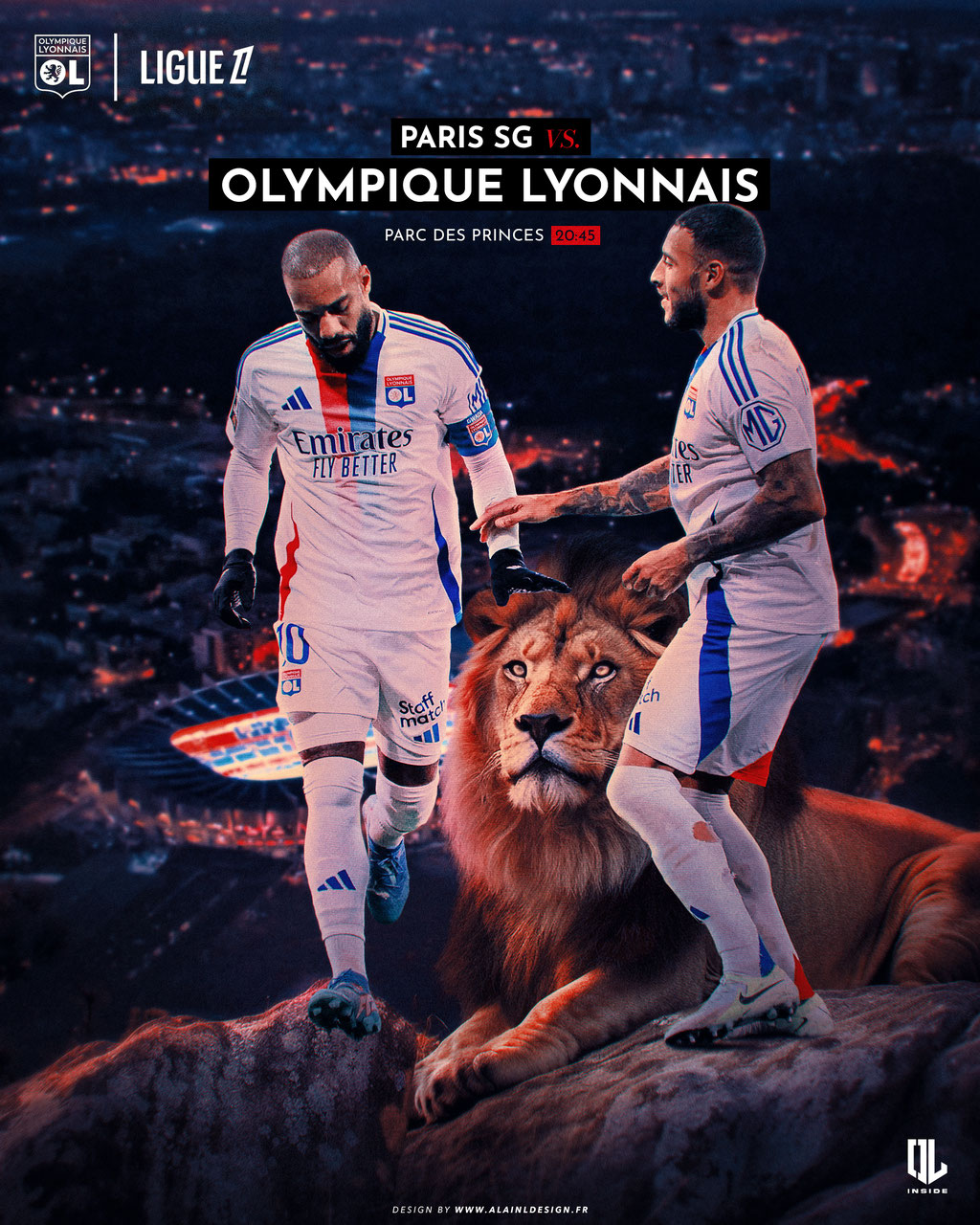PSG vs OL - Ligue 1