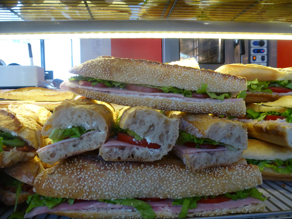 Une grande gamme de sandwich