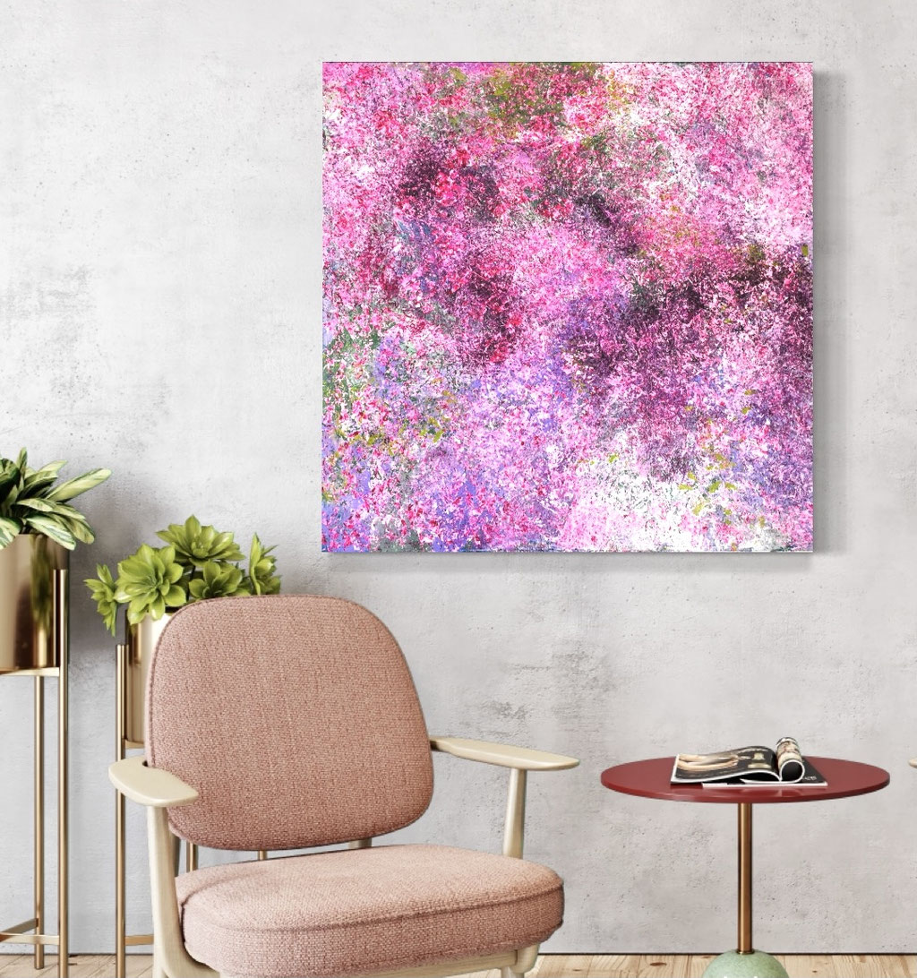 "Flieder" 36"x36" SOLD