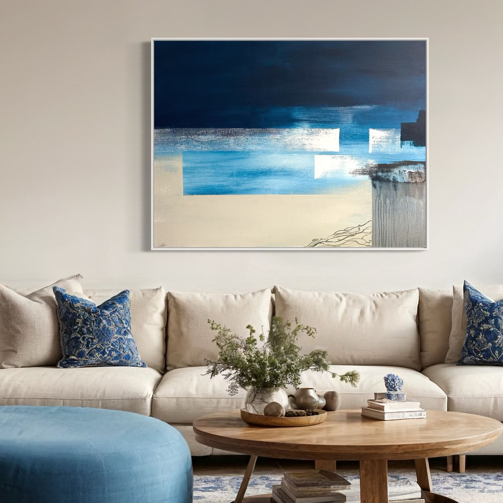 "End Of Night" 36x48 - Ausgestellt in Galerie Atelier Modern New York