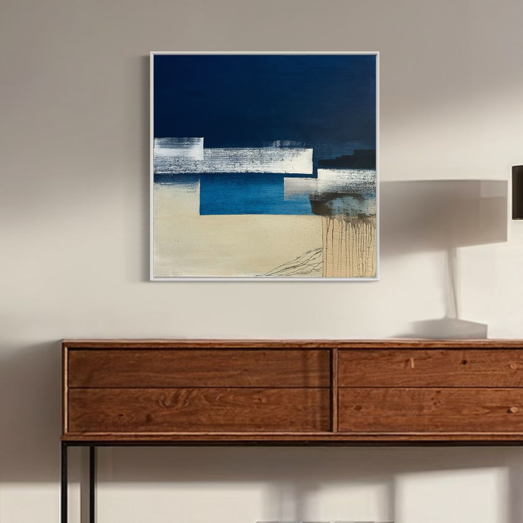 "Be With You" 36x36 - SOLD nach Hamptons NY