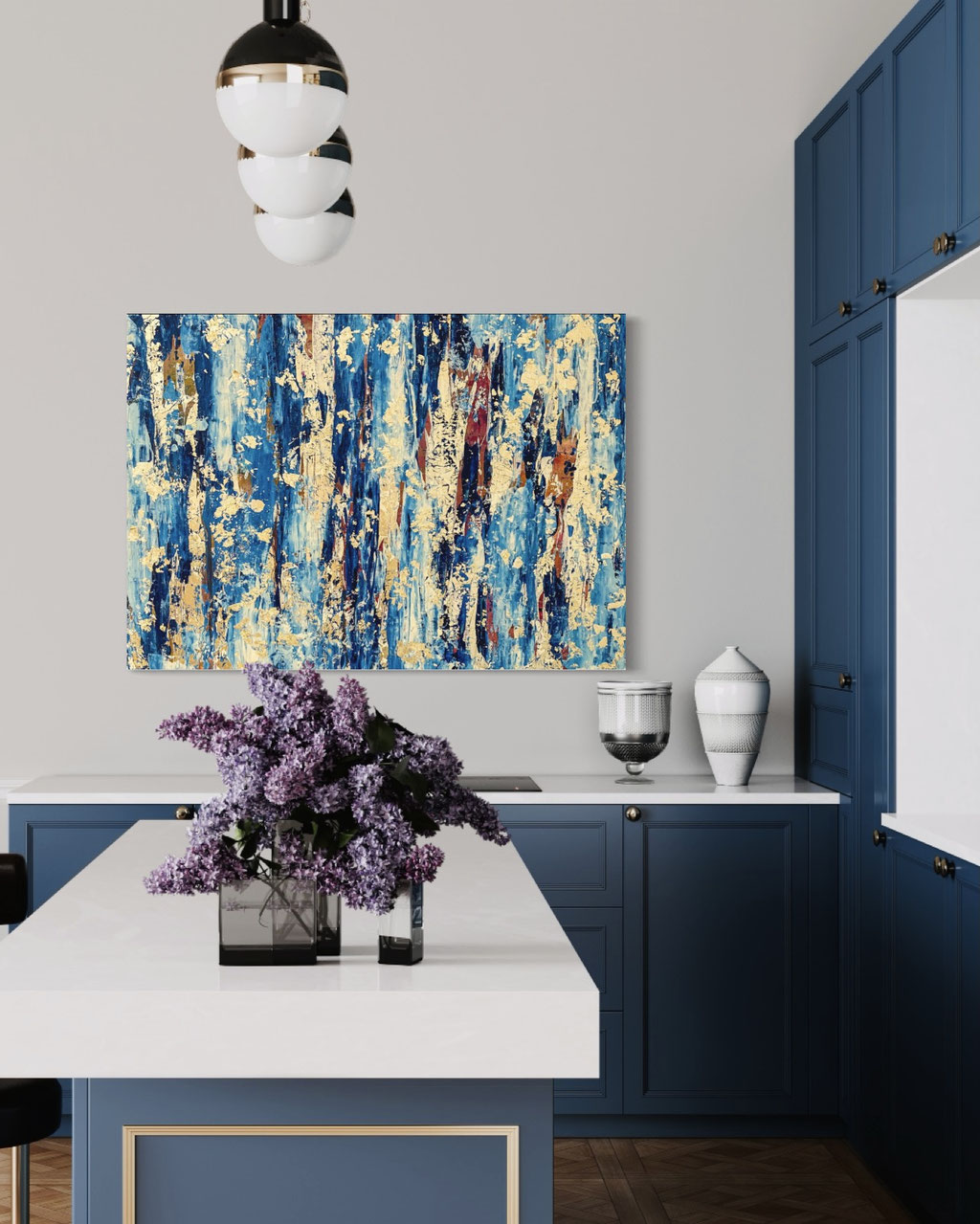 "Golden Nightsky" 32"x28" SOLD