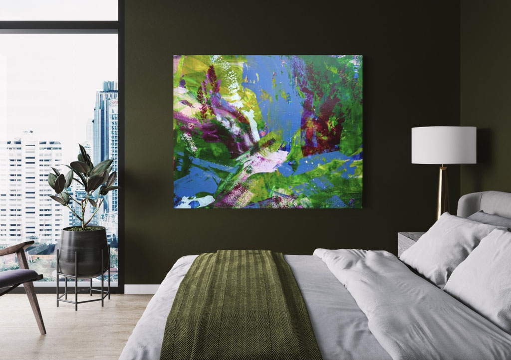 "Wild Orchid" 59"x48" SOLD