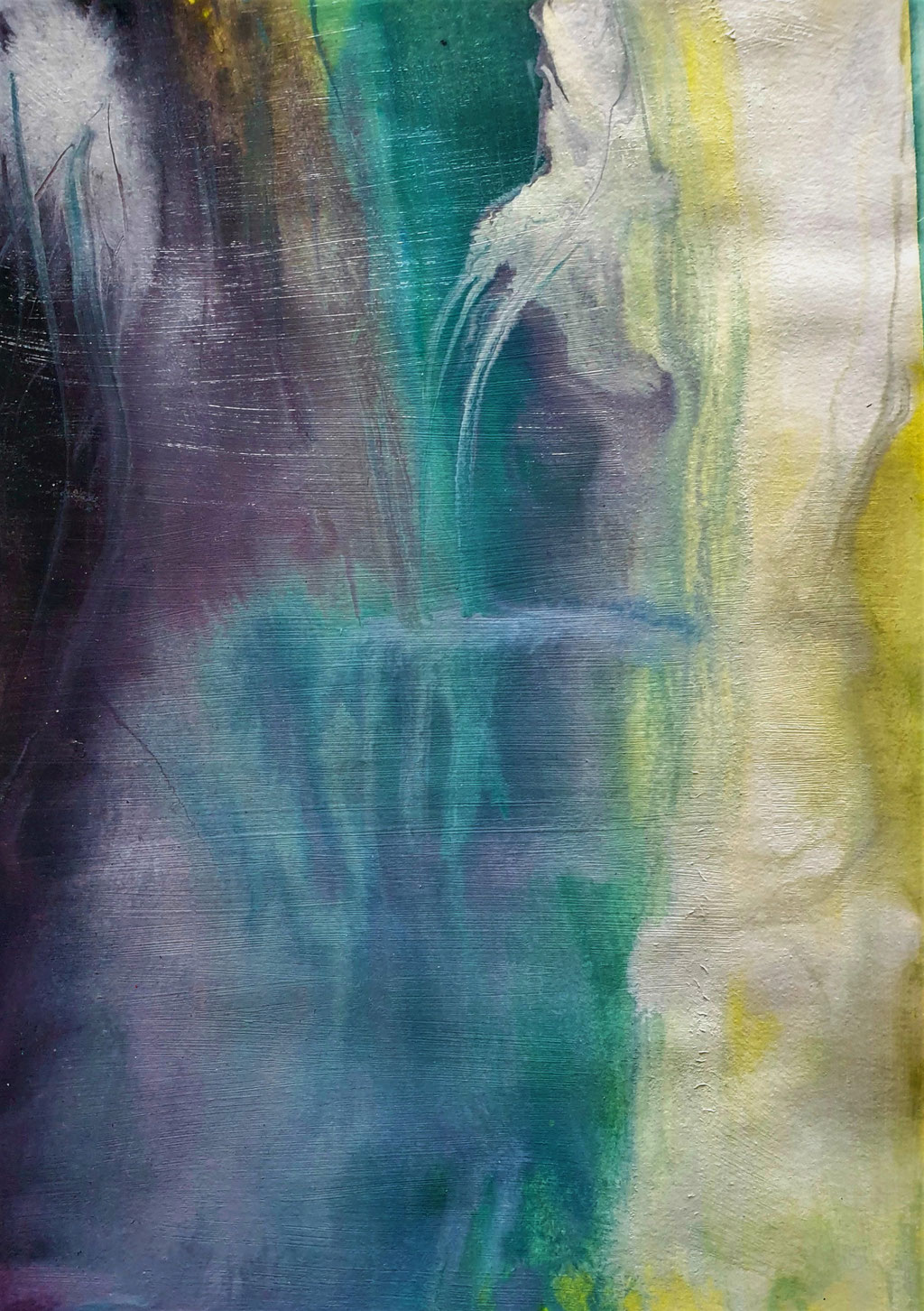2020/18, Farbräume, Papier, 29x20 cm