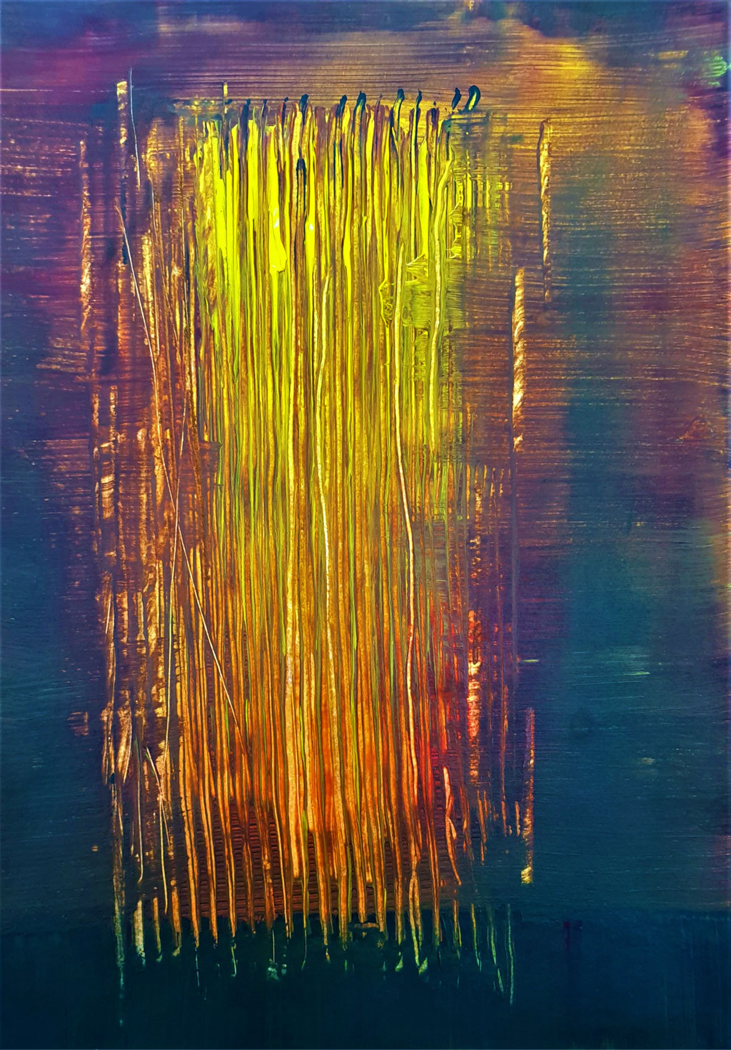 2020/11, Farbräume, Papier, 29x20 cm