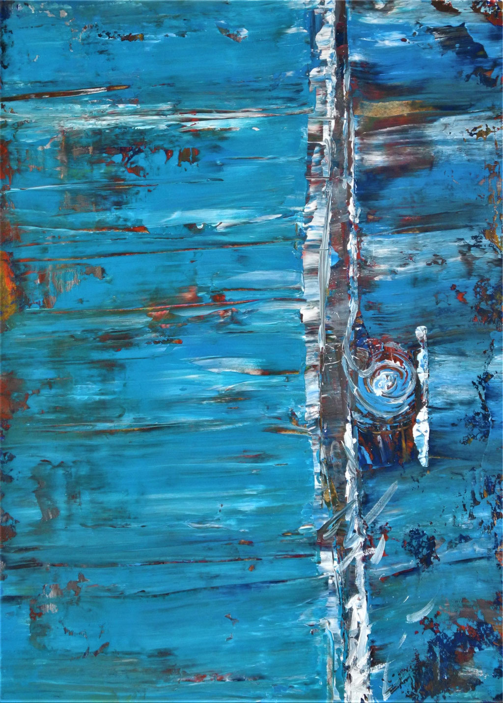 2014/2, Abstrakt, Acryl, Papier