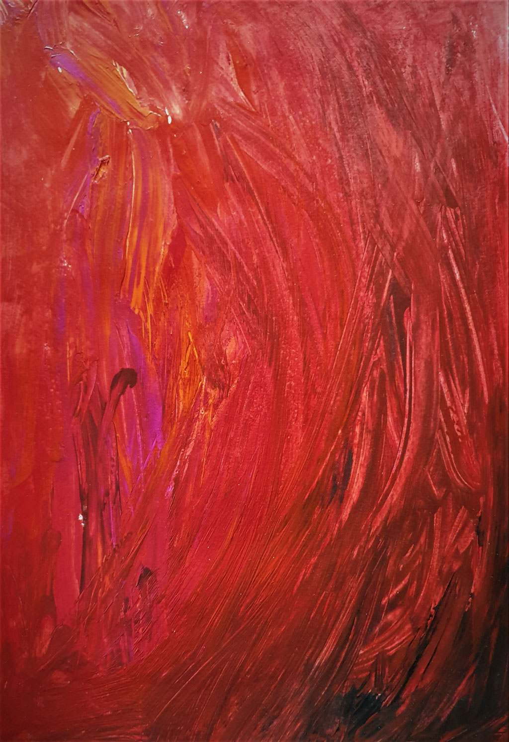 2020/19, Farbräume, Papier, 29x20 cm