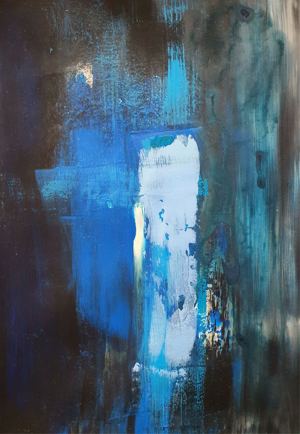 2020/1, Farbräume, Papier, 29x20 cm