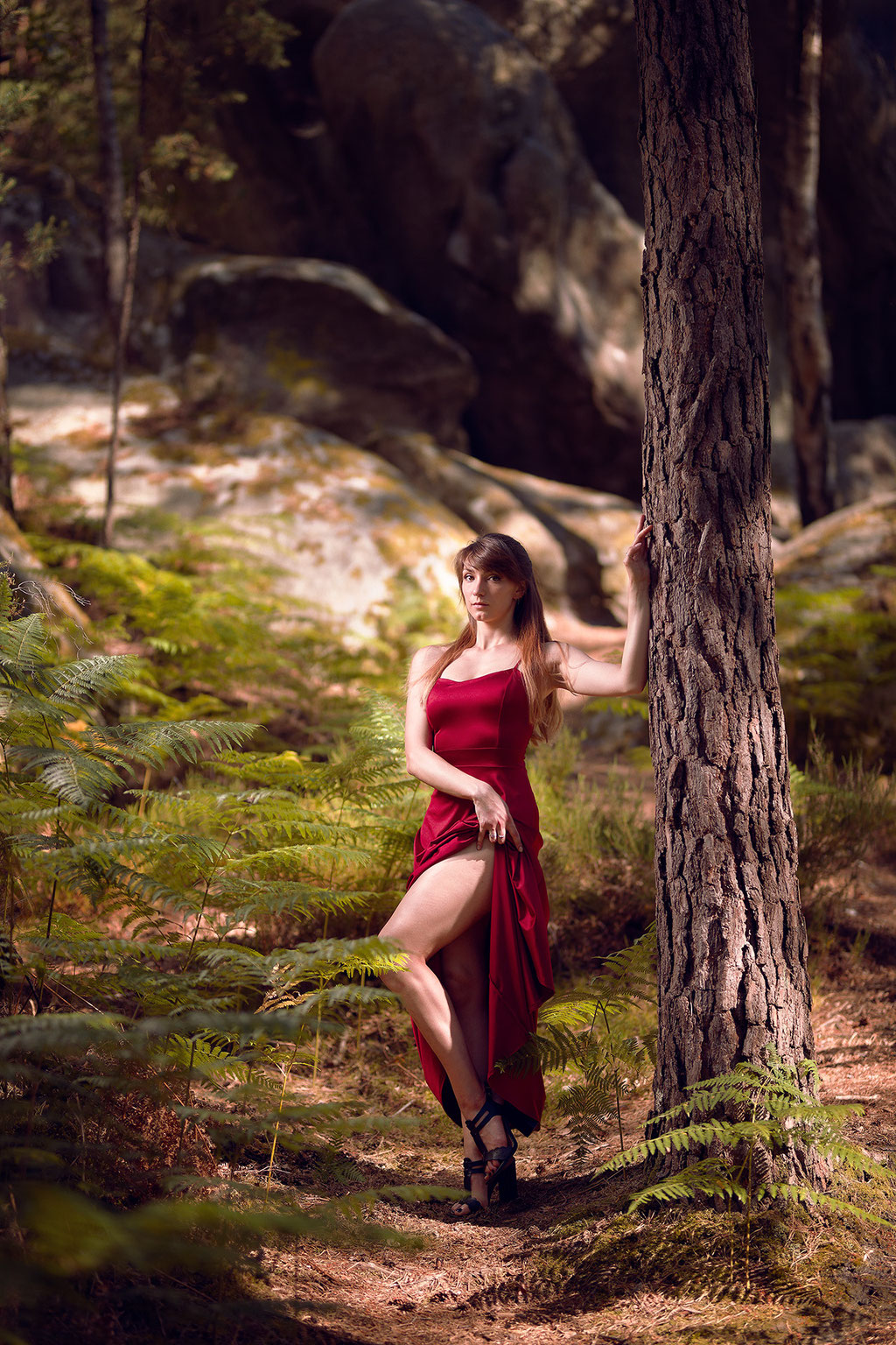 Luna Serra, forêt de Fontainebleau, Juin 2025