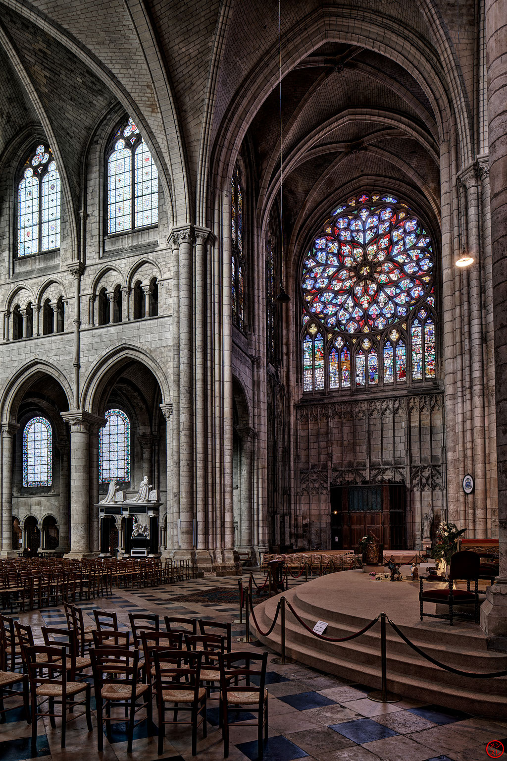 Cathédrale Saint-Etienne de Sens, Yonne, France. Janvier 2019