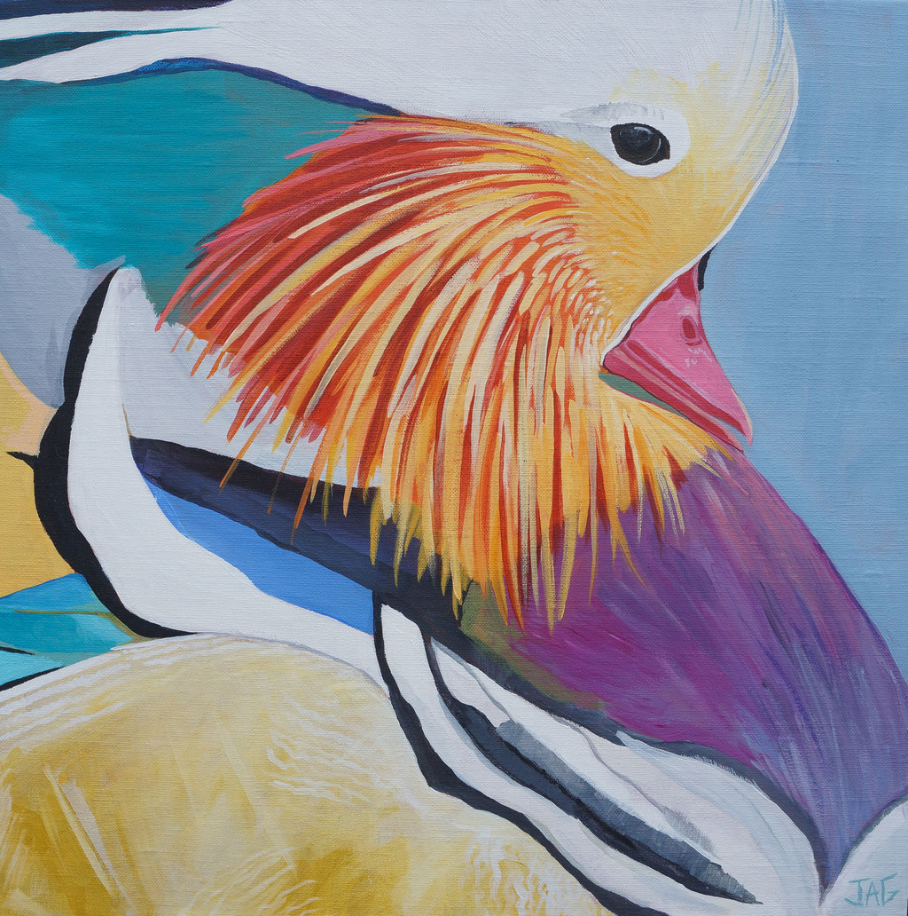 'Mindy' acrylic on canvas, 2022, 50 x 50cm - Available (price on request)