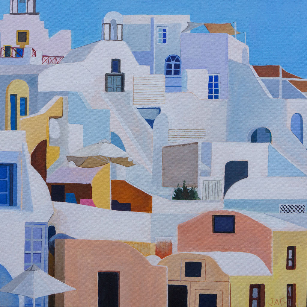 'The Upper Side' acrylic on canvas, 2022, 50 x 50cm - Available (price on request)