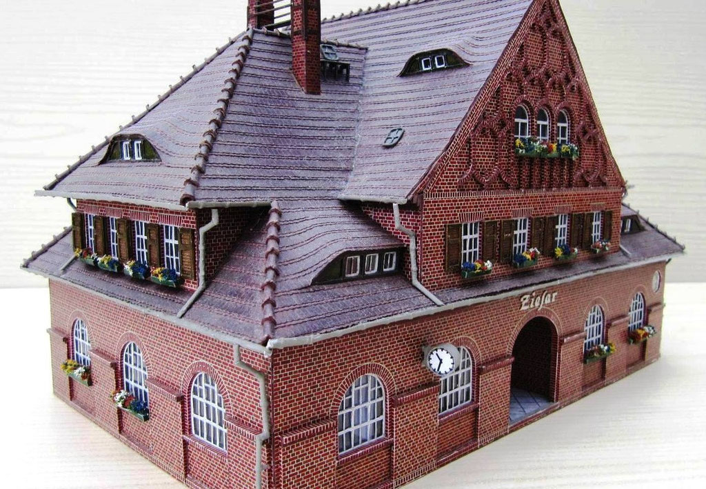 Bahnhof Ziesar Teil 1 Empfangsgebäude