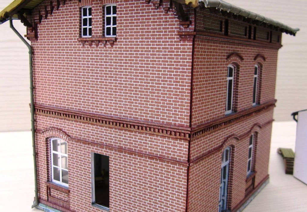 Bahnhof Ackendorf mit Nebengebäude