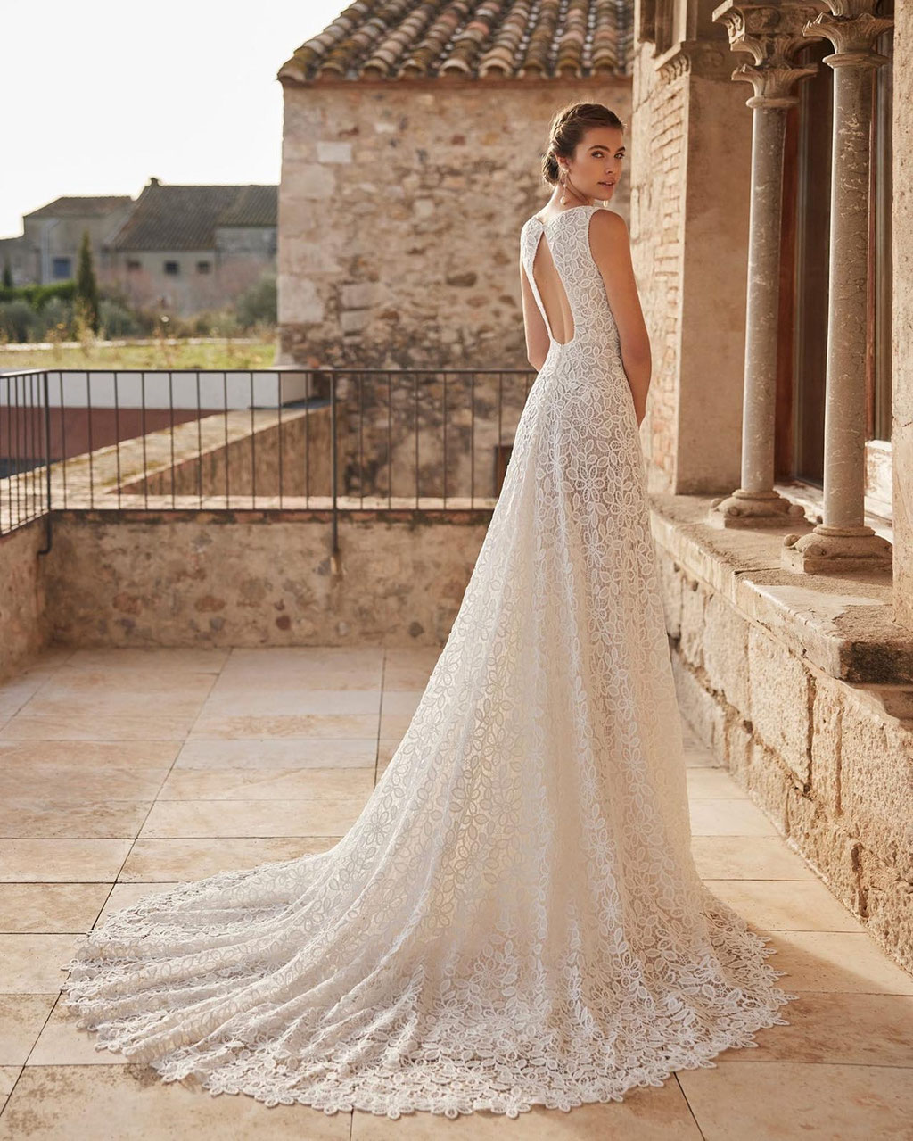 Günstiges Brautkleid Duero von Rosa Clará Boheme