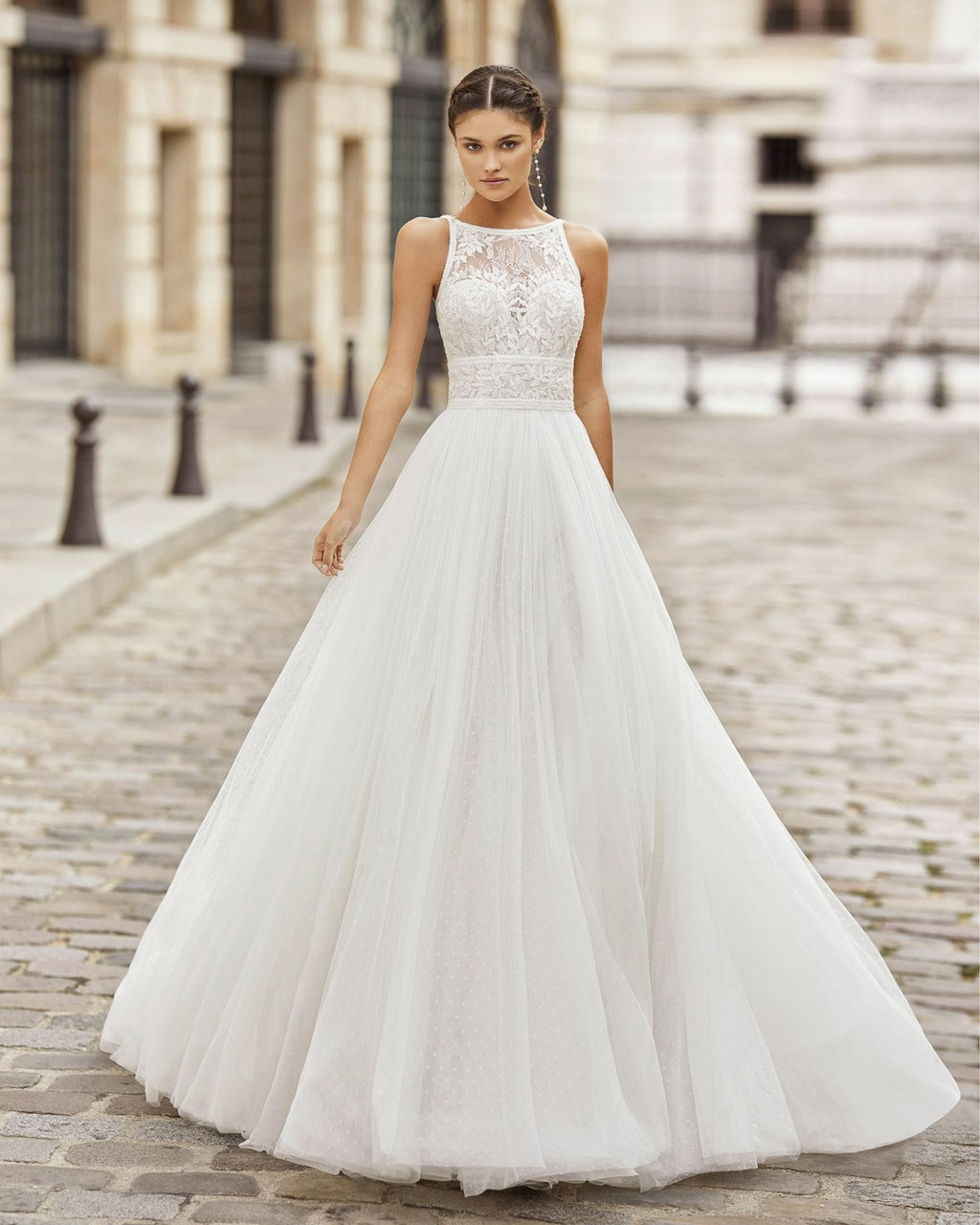 Günstiges Brautkleid Tina von Rosa Clará