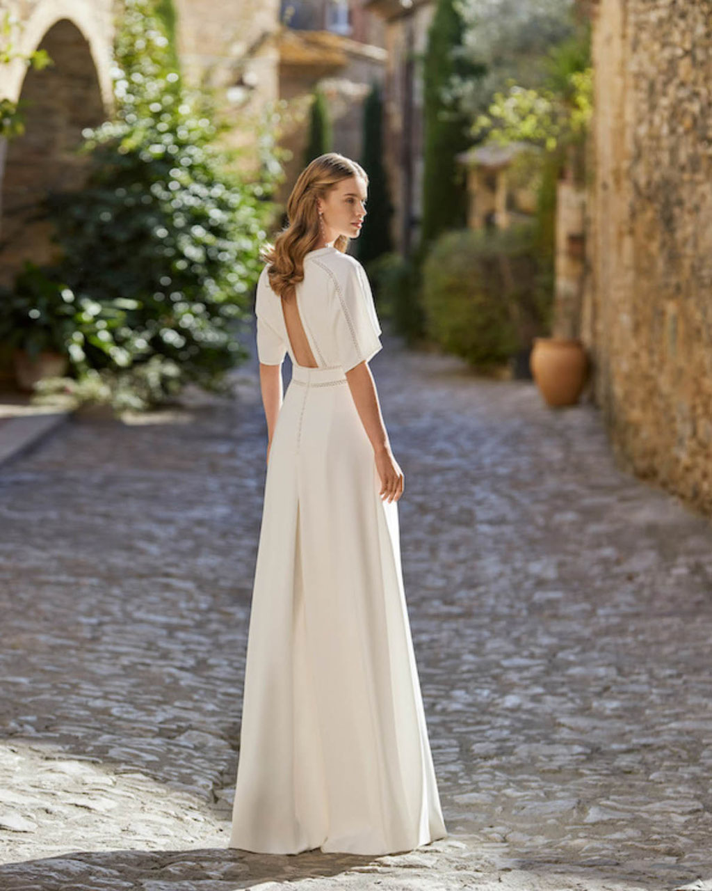 Brautkleid Ubary Rosa Clará Boheme