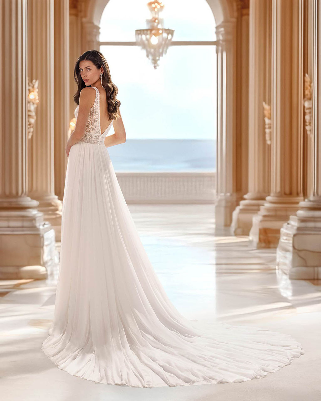 Günstiges preisreduziertes Brautkleid Quispe von Aire Barcelona