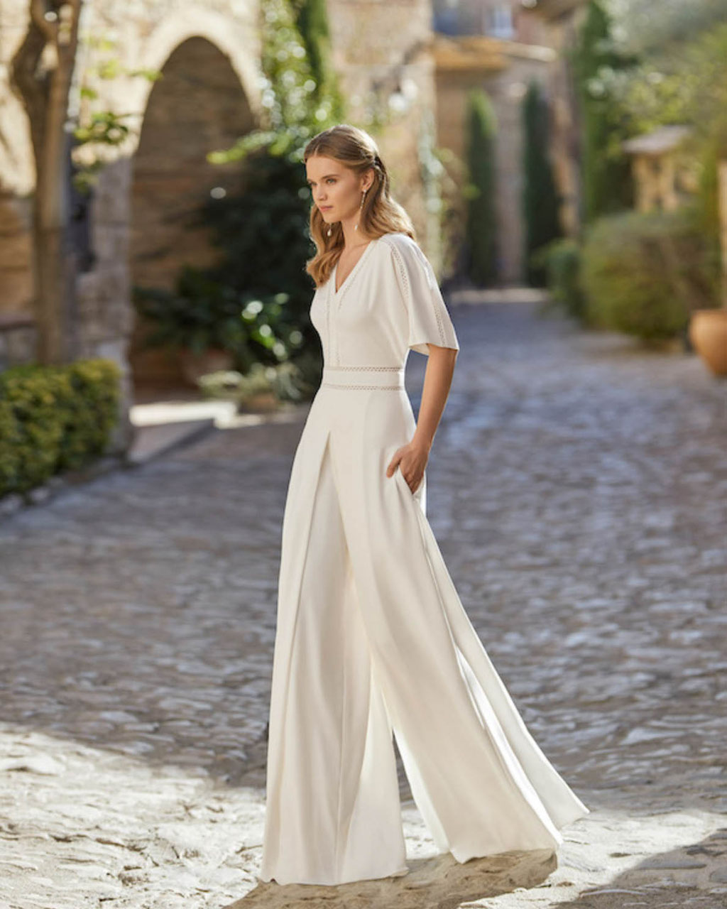 Brautkleid Ubary Rosa Clará Boheme