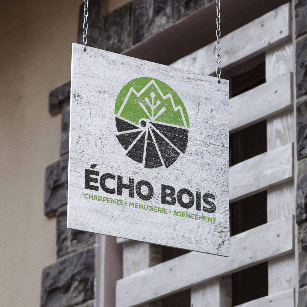 Création de logo - Écho Bois